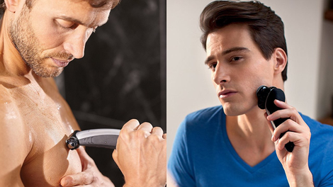 Philips Norelco Multigroom | $40 | Amazon Philips Norelco 8900 with SmartClean | $126 | Amazon